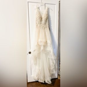 Elizabeth K High-Low Wedding Dress